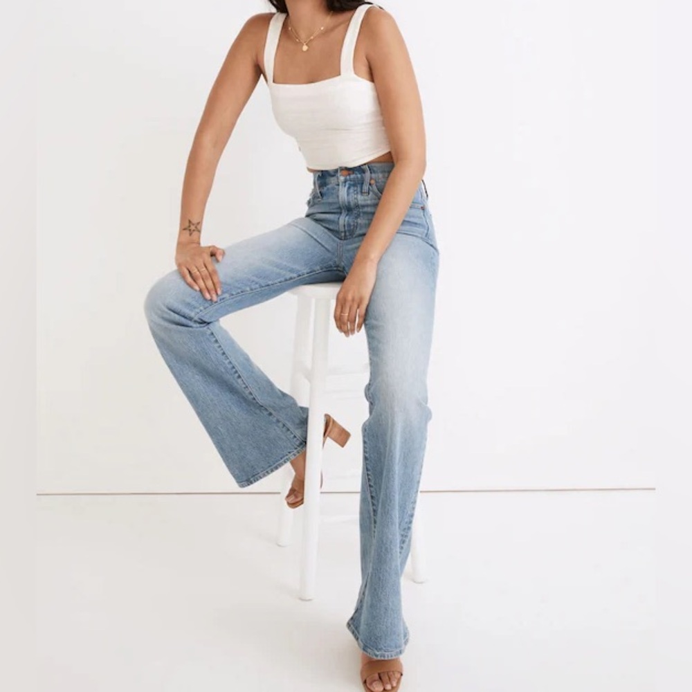 Madewell The Perfect Vintage Flare Jean high rise
Delavan Wash size 30P ankle